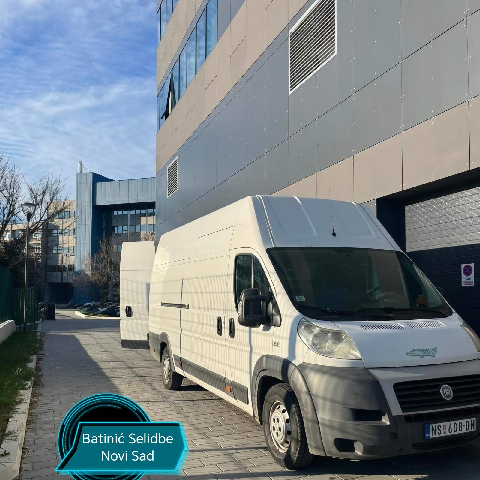 Kombi Selidbe 021 spreman za selidbu u Novom Sadu